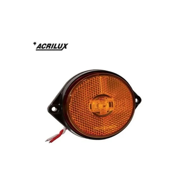 Lanterna Led Sinaleira Carreta Lat Mod Randon Bivolt Pr712am