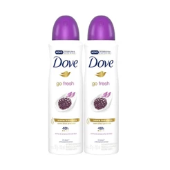 Kit 2 Desodorantes Dove Nutritive Secrets Antitranspirante Aerossol Lavanda e Flores Brancas 150 ml