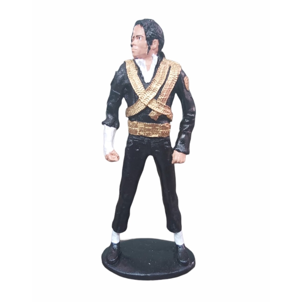 Michael Jackson 18cm Resina Personagem Colecionável colecionador Pintado a mão
