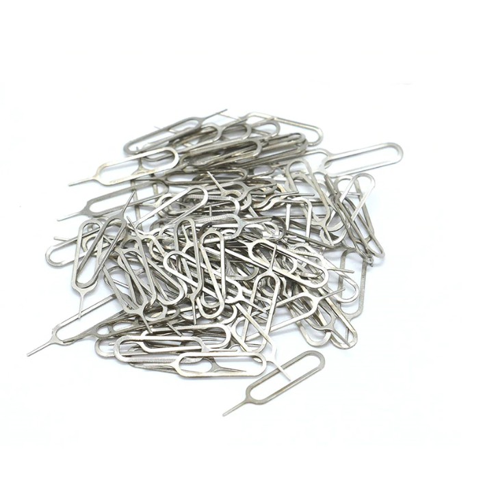 100 Chave Saca Extratora Chip Para Iphone 4 5 6 7 8 X 11 12 Plus Sim Card Android Universal Chip