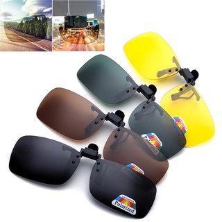 Óculos De Sol Polarizados Unissex Com Lente Flip-up UV400 Day Night Vision