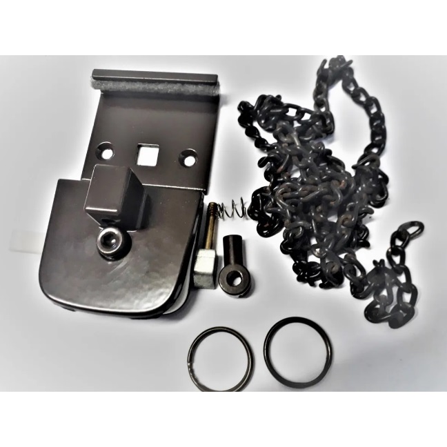 1523 Trinco Central Para Basculante Marrom Corrente+chapinha