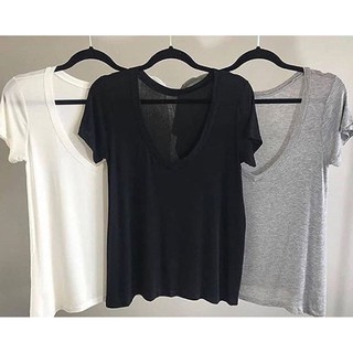 camiseta basica viscose podrinha feminina blusa basica tshirt baby look