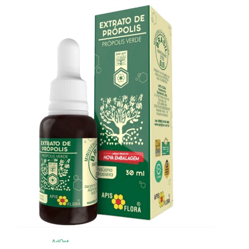 PROPOLIS VERDE 30ml  Apis Flora em Oferta na Shopee