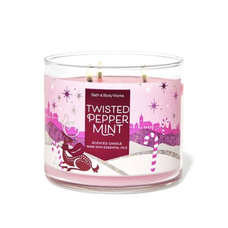 peppermint candle bath and body works