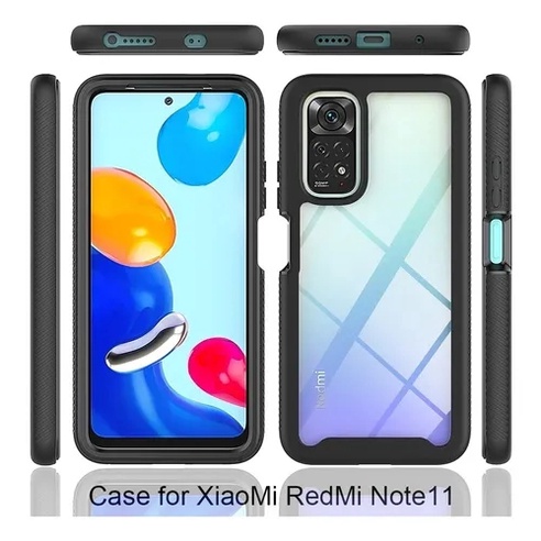 Capa Case Frente E Verso Anti-Shock Compativel Com Xiaomi Redmi Note 11