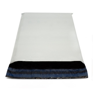 100 Envelope plastico de segurança Branco Inviolável 19x25