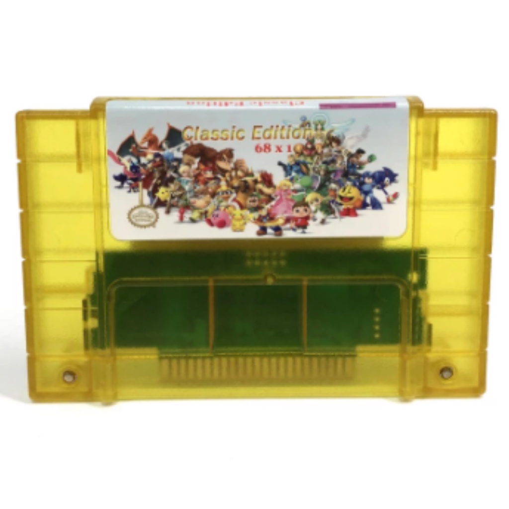 Cartucho Multi Jogos 8 Em 1 Super Nintendo Snes 003