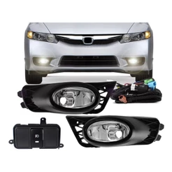 Kit farol auxiliar Milha New Civic 2009 a 2011 Bmo shockligh SL-110210 I