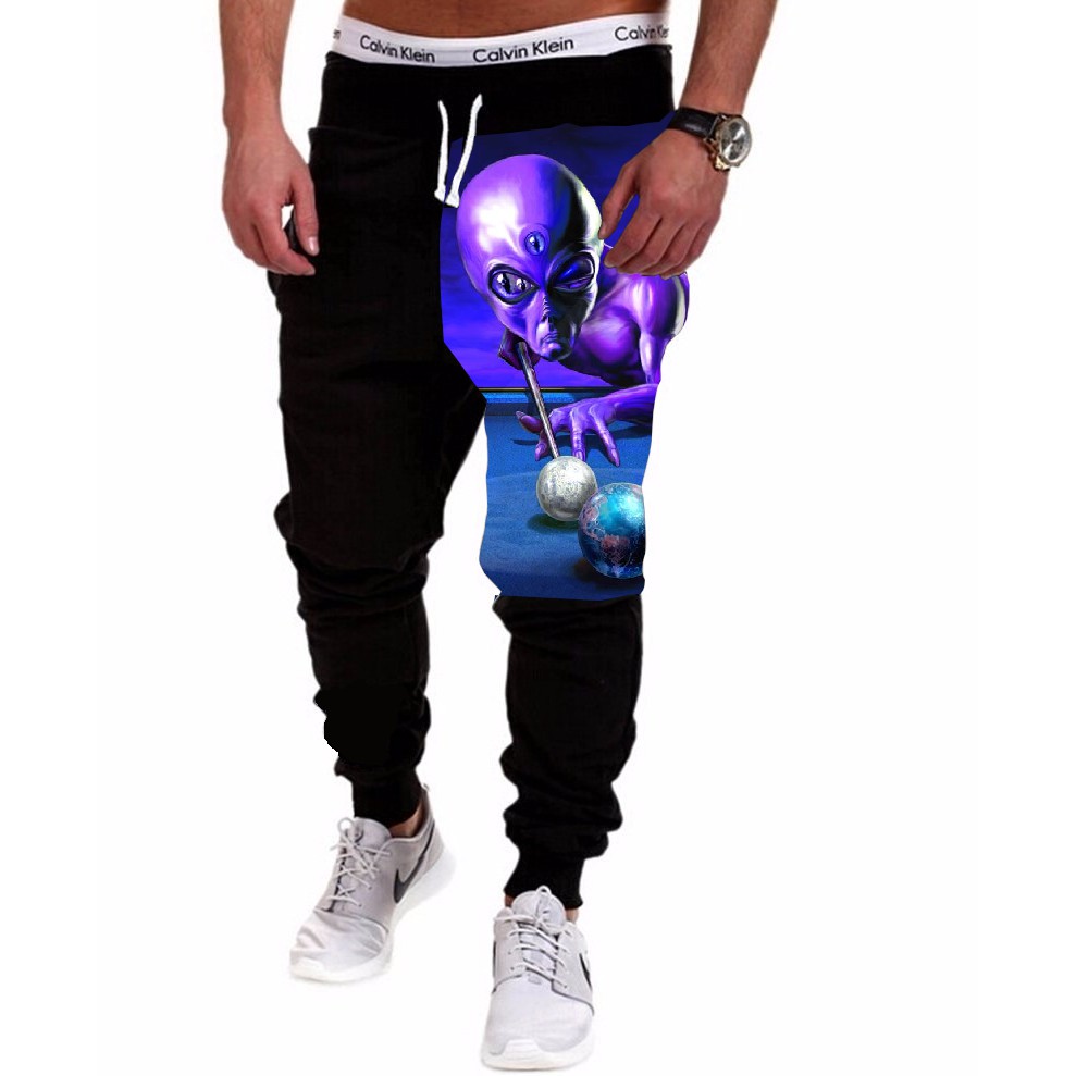 Calça Masculina de Moletom Estampada por Sublimação Et Sinuca A119