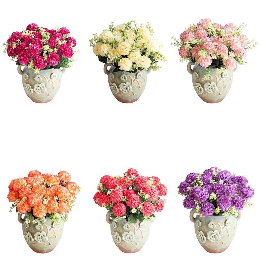 arranjos de flores artificiais com vaso em Promoção na Shopee Brasil 2023