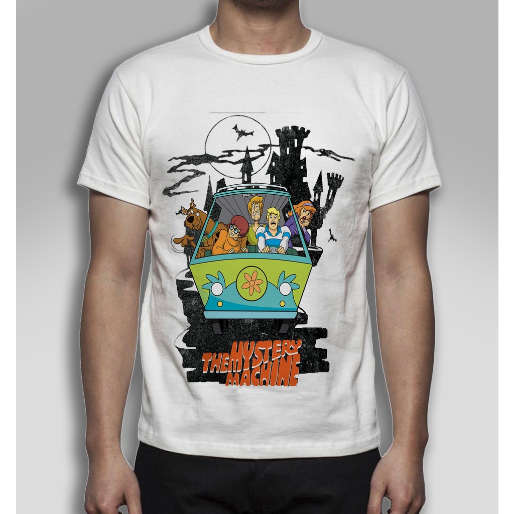 Camisa de desenho personalizada arte Scooby-doo desenho animação T-shit