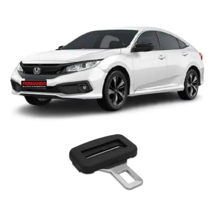 Lingueta Fivela Cinto Segurança Compatível Todos Novo Civic  Ante Bipe