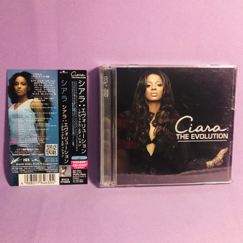 Cd/Dvd Ciara - The Evolution - Japão