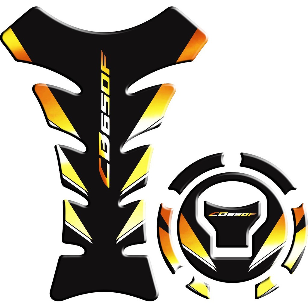 Adesivo Premium Moto Tankpad 3D Protetor Tanque Bocal CB 500 600 650 1000 Hornet Transalp Honda