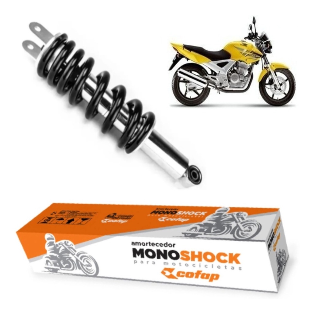 Amortecedor  ProLink Monochoque Traseiro Cbx 250 Twister 2001 2002 2003 2004 2005 Original Cofap em Oferta na Shopee