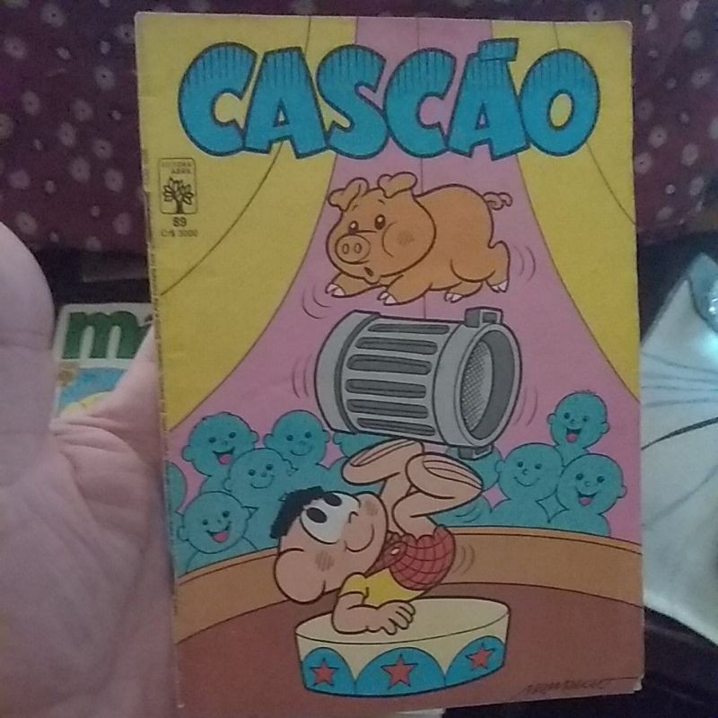 cascão 89 Ed abril - raridade!!