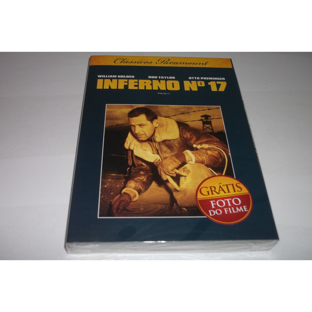 Dvd - Inferno Nº 17 - 1953 - William Holden - Billy Wilder - Luva - Lacrado