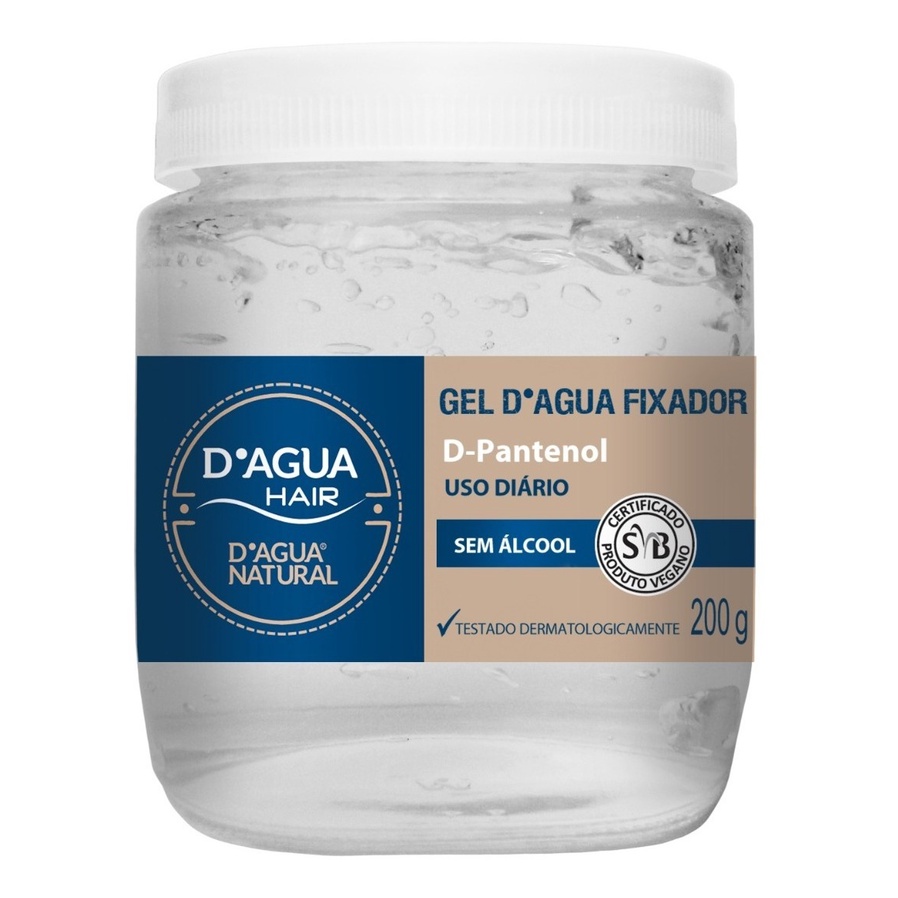 Gel Fixador D'agua 200g D'agua Natural