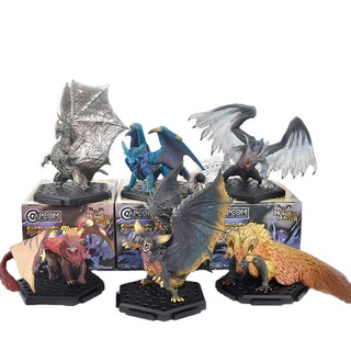Jogo Monstro Hunter Dragão PVC Figura Collectible Modelo Brinquedos