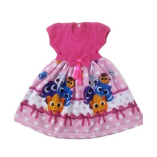 Vestido fofos Personagem Infantil Roupa/fantasia em Oferta na Shopee