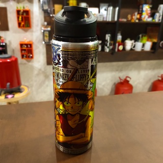 Squeeze Prata De Aluminio 750ml - Anime - OnePiece