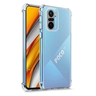 Capa Anti Impacto Poco F3 Capinha Transparente De Silicone Para Pocophone F3 Celular Xiaomi + Protetora