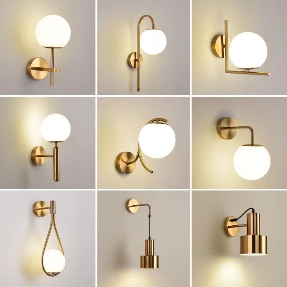 Luminária De Parede Led Luz De Cabeceira Para Quarto/sala De Estar /escadas Lampadas Deco...