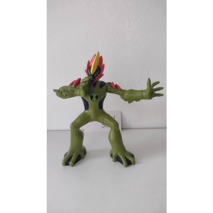 Boneco Figure Ben 10 Alien Force Fogo Selvagem Fogo Fátuo Swampfire Cartoon Network Bandai 2008