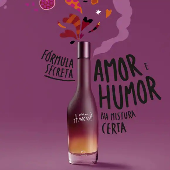 Perfume Colônia Química De Humor Feminino 75ml Natura - Original Lacrado |  Shopee Brasil