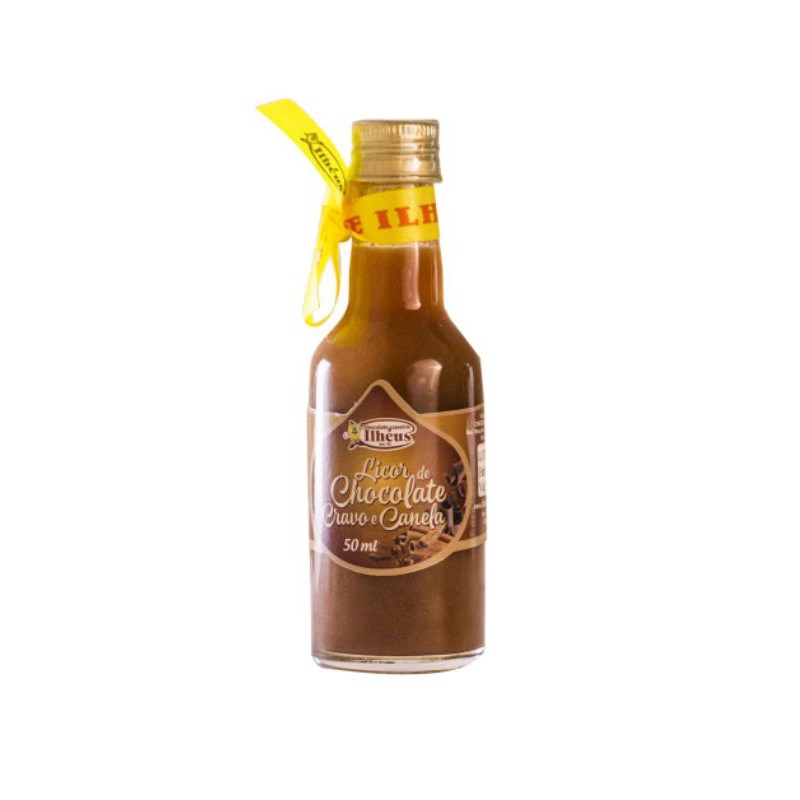 Licor de Chocolate Cravo e Canela 50 ml. Cód.2173