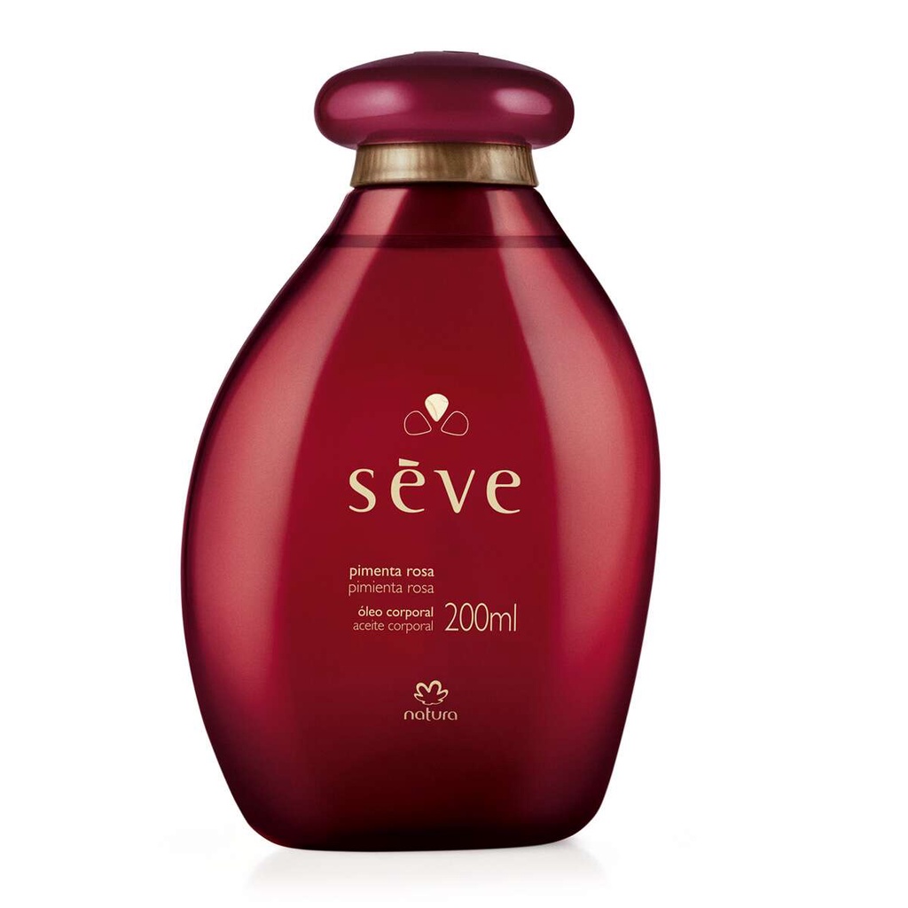 Óleo Corporal Sève Pimenta Rosa 200ml - Natura