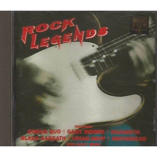 Rock Legendes - Cd Status Quo + Gary Moore + Nazareth - 1991