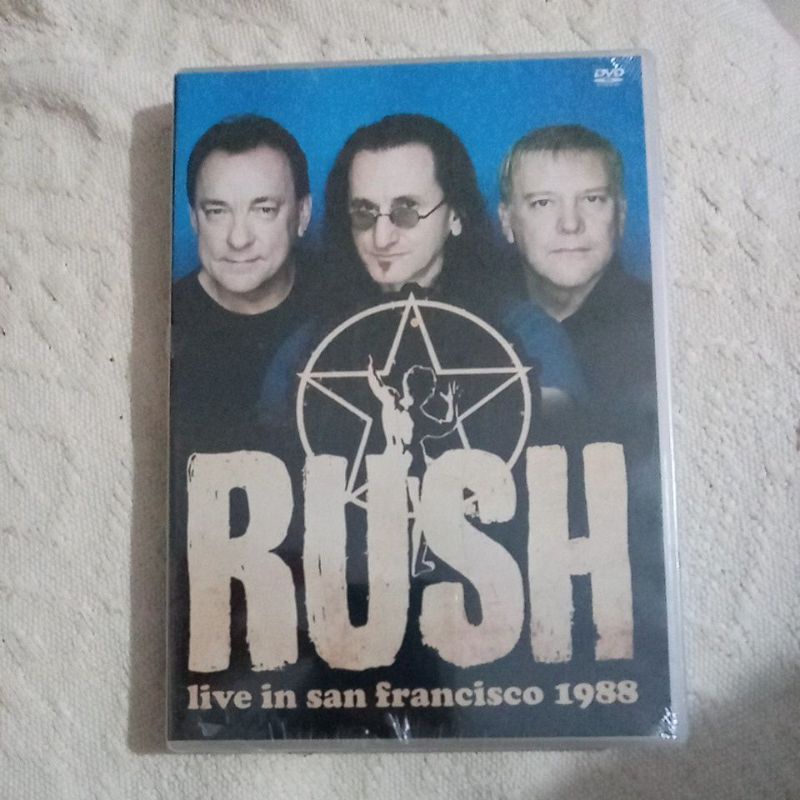 DVD rush live in San Francisco 1988 lacrado novo.