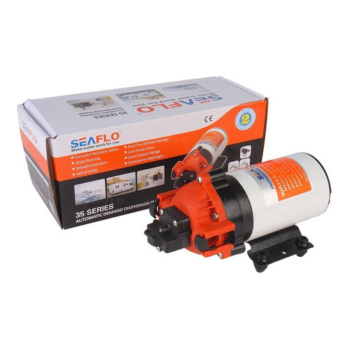 Bomba Automática Agua Doce 2.0 Gpm 12v Náutica Barco Trailer