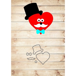 cortador 3 palavrinhas coraçao Promoção em Oferta na Shopee