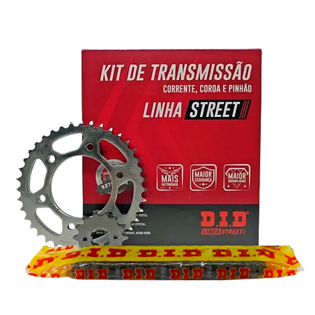 Kit Relação Did Yamaha Fazer 150 Factor 150 Todas Sem Retentor em Oferta na Shopee