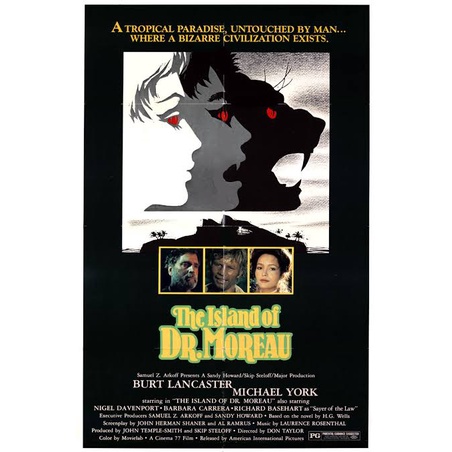A Ilha Do Dr. Moreau 1977 - Dvd Filme Cult Legendado