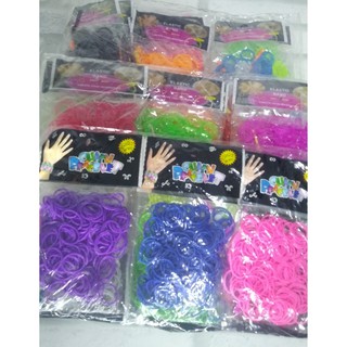 Kt 5000 Elásticos P/ cabelo, pulseira infantil, Pet shops etc.. Liguinha silicone borrachinha + 25 agulhas + 250 clips "S"ok
