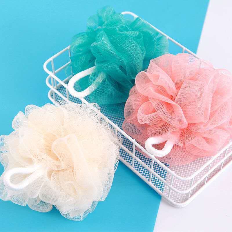 Kit 6 Peças ESPONJA DE BANHO/ ESPONJA LAVAGEM CORPORAL / ESPONJA LIMPEZA/ BOLA DE BANHO FLEXÍVEL(Remessas aleatórias)