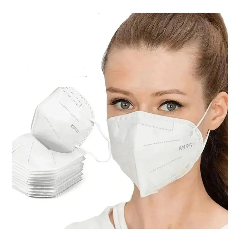 Kit 10 Máscara mascara Respiratória Proteção Pff2 Kn95 Clipe Externo