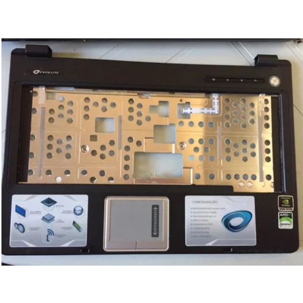 Carcaça Base Do Teclado Notebook Evolute S430