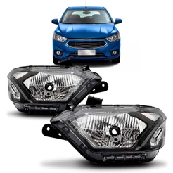 Par Farol Chevrolet Onix Prisma 2017 2018 2019 Com Led