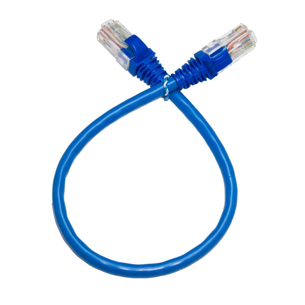Kit 45 Patch Cord Cat6 50cm + 40 Patch Cord Cat6 De 65cm