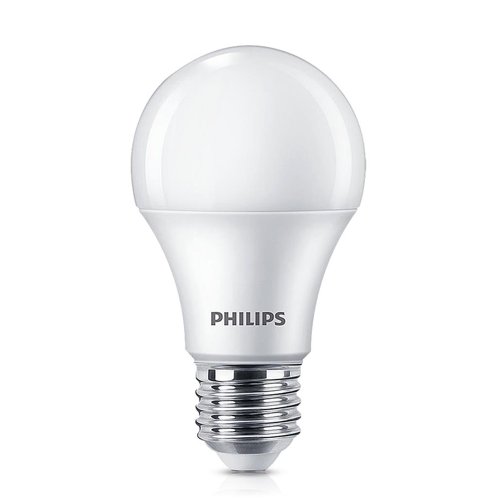 Lâmpada LED Philips A55 9W Bivolt E27 | Luz Amarela Ideal Para Ambientes Aconchegantes em Oferta na Shopee