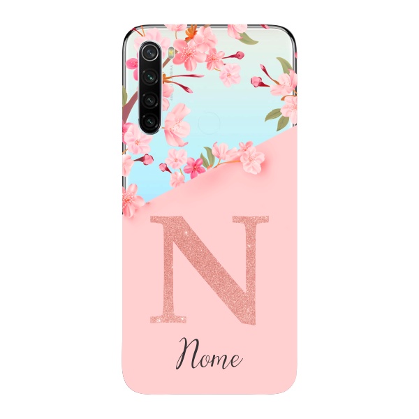 Capinha para Xiaomi RedMi Note 8 Anti Impacto Personalizada com nome - Delicate Flowers