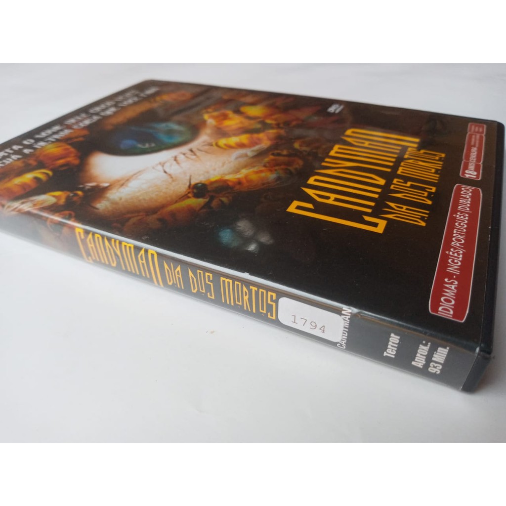 Dvd Candyman Dia Dos Mortos