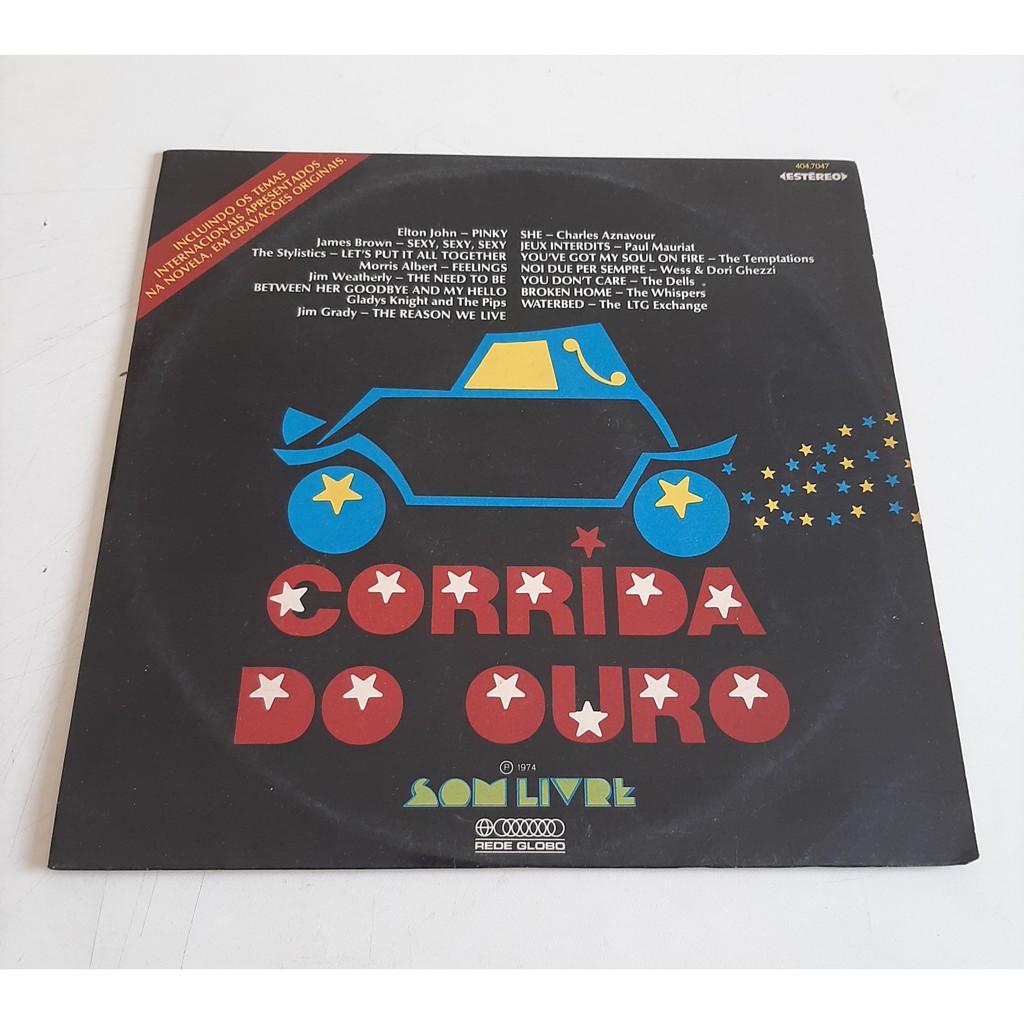 Lp Corrida Do Ouro - Internacional