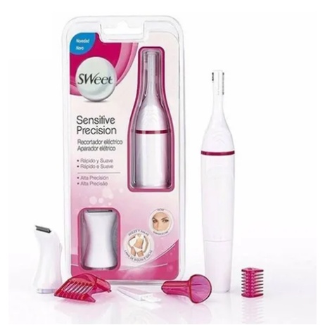 Máquina Depilação Feminina Aparador Elétrico 5 Em 1 + Pilha ( SWEET)* PRONTA ENTREGA!!