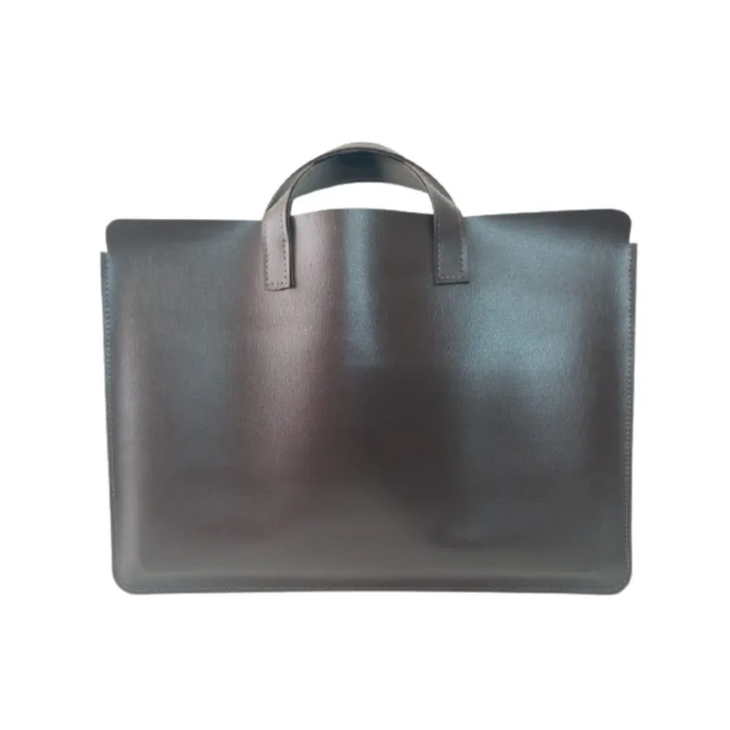 Sacola com Alça Pasta Maleta Para Notebook em Sintetico Marrom